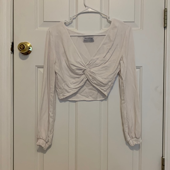 Urban Outfitters white going out top - Picture 1 of 3